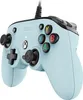 A light blue Xbox controller is shown from a diagonal angle against a white background. Produktbild-Vorschau