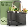 Panier de courses pliable Praknu, petit modèle – 2 en 1, Voir les images du produit 1