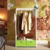 SoBuy KMB109-W Kindergarderobe mit 2 Haken & Boxen, Produktbild-Vorschau 1