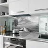 Küchenrückwand Spritzschutz Glas mit Motiv Berglandschaft Produktbild-Vorschau 2