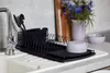 WENKO Abtropfgestell BASIC Schwarz Matte Tropfschale Produktbild-Vorschau 10