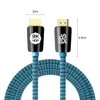 Premium HDMI 2.1 Kabel - Blau - 1m Produktbild-Vorschau 6