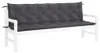 Cuscini per panca da giardino 2 pz. Antracite 200x50x7 cm Anteprima dell’immagine prodotto 2