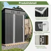 Geräteschuppen Gartenhaus Gerätehaus Metall Lagerschuppen Produktbild-Vorschau 4