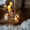 Décoration boule métallique – anneaux D23cm, structure Voir les images du produit 17