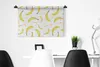 MuchoWow® Wandteppich Wandbehang Bananen - Obst - Weiß Produktbild-Vorschau 4