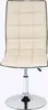 A cream-colored chair with a quilted seat and back, on a chrome base. Náhled obrázku produktu