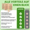 Moderner Komposter aus Lärchenholz Massivholz Produktbild-Vorschau 7
