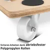 STAHLWERK Rollwagen bis 250 kg 58x29 cm Rollbrett Produktbild-Vorschau 2