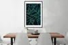 MuchoWow® Gerahmtes Poster Steine - Gold - Luxus - Muster - Produktbild-Vorschau 3