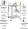WENKO Servierwagen Sunny Silber, zusammenklappbar Produktbild-Vorschau 3