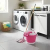 Secchio rotondo pieghevole, dimensioni:5 litri, colore:Rosa Anteprima dell’immagine prodotto 7