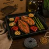 MAYSTERNYA Litinová grilovací deska indukční - 35 x 35 x 4 Náhled obrázku produktu 4