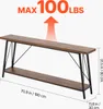 VEVOR úzký konzolový stolek předsíňový stolek (délka 180 cm Náhled obrázku produktu 3