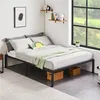 Yaheetech Bettrahmen 36cm H Metallbett mit Lattenrost, Produktbild-Vorschau 1