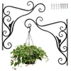 TolleTour 2 Stück Haken Wandhalterung Blumenampel Haken, Produktbild-Vorschau 1
