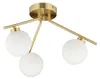 relaxdays 10029519_0 relaxdays GLOBI Deckenleuchte gold, Podgląd zdjęcia produktu 9