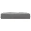 vidaXL Palettenkissen Grau 60x60x9,5 cm Oxford-Gewebe Produktbild-Vorschau 4