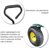 Gartenwagen 550 kg, Stahlrahmen, 4× Luftreifen, Produktbild-Vorschau 5