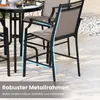 COSTWAY 2er Set Gartenstühle bis 180kg, hohe Produktbild-Vorschau 5