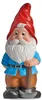 Ibergarden Gartenzwerg-Figur - rote Mutze - 24,5 cm Produktbild-Vorschau 1