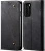 Huawei P40 Hülle, LaimTop Denim Leder Brieftasche Produktbild-Vorschau 1