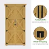 M MCombo Gartenschrank Holz, Gartenhaus Klein Wetterfest, Produktbild-Vorschau 7