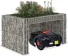 vidaXL Rasenmäher-Garage mit Hochbeet 110x80x60 cm Produktbild-Vorschau 1