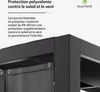 Blumfeldt Tonnelle 3x3, Tonnelle de Jardin Extérieur avec Voir les images du produit 4