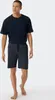 Schiesser Herren Schlafanzug kurz blau 56  ST Produktbild-Vorschau 2