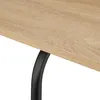 Relaxdays Satztisch, 2er Set, Holzoptik, Metall, eckiger Produktbild-Vorschau 8