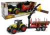 Leantoys Traktor und Forstanhänger mit Holz Produktbild-Vorschau 1