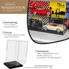 HMF 46811 Acryl Vitrine für Modellautos, Figuren, 14 x 14 x Produktbild-Vorschau 2