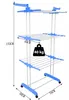 Wäscheständer-Turm 172 cm mit Rollen, Wäscheturm klappbar, Produktbild-Vorschau 14