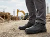 Scarpa di sicurezza taglia 46 in pelle nera/grigia S3 SRA Anteprima dell’immagine prodotto 6
