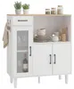 Credenza da cucina HOMCOM con cassetto, 2 ante, ripiano Anteprima dell’immagine prodotto 1