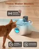 Katzenbrunnen Kabellos Edelstahl: Trinkbrunnen für Katze Produktbild-Vorschau 5