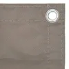 vidaXL Pare-vue pour balcon Taupe 90x300 cm Tissu Oxford Voir les images du produit 2