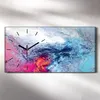 Dekor Leinwand Uhr Wandbilder Quarz 60x30 futuristische Produktbild-Vorschau 2