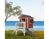 AXI Spielhaus Beach Lodge XL in Rot mit Rutsche in Grau | Produktbild-Vorschau 9