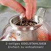 Creano Teekanne mit Siebeinsatz aus Glas 1,6l - Produktbild-Vorschau 5