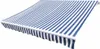 A striped awning is shown against a white background. Náhľad obrázku produktu