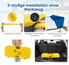 COSTWAY Badminton Netzständer, tragbares Federballspiel mit Produktbild-Vorschau 4