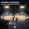 Grafner Design Edelstahl Wandlampe mit Bewegungsmelder und Produktbild-Vorschau 3