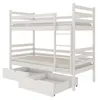 Hochbett 90x200 mit 2 Schubladen und 2 Matratzen Etagenbett Produktbild-Vorschau 10