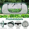Garten-Pflanzenabdeckung, wasserdichtes Mini-Gewächshaus, Produktbild-Vorschau 7