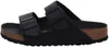 A side view of a black Birkenstock sandal. Produktbild-Vorschau