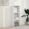 Libreria bianca 40x30x114 cm in materiale ligneo Anteprima dell’immagine prodotto 3