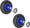2x Sackkarrenrad Luftrad 260x85 mm 3.00-4 60 mm versetze Produktbild-Vorschau 1