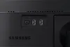 A close-up view of the back ports of a Samsung monitor. Produktbild-Vorschau